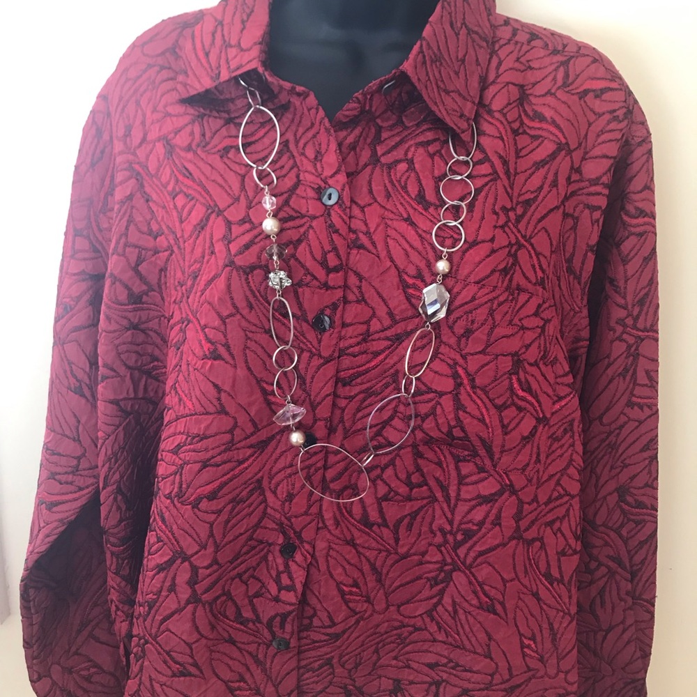 Chico’s polyester blouse new